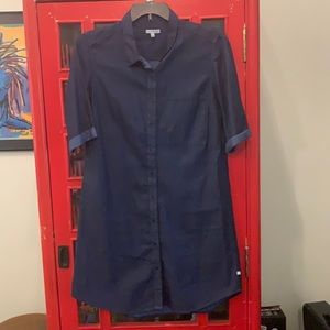 Calvin Klein cotton denim dress